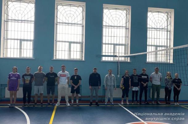 Змагання з волейболу серед студентів-першокурсників ННІ № 1 НАВС