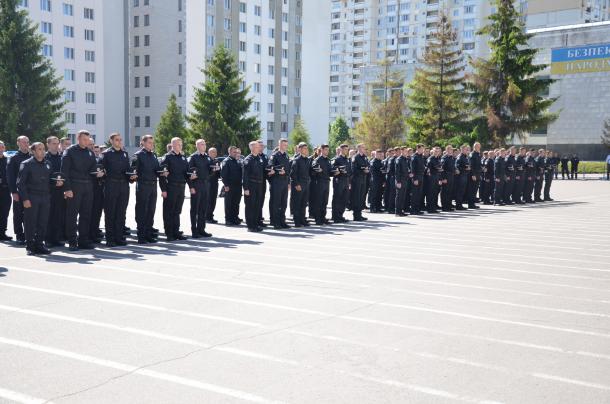 Вітаємо нових патрульних поліцейських міста Києва